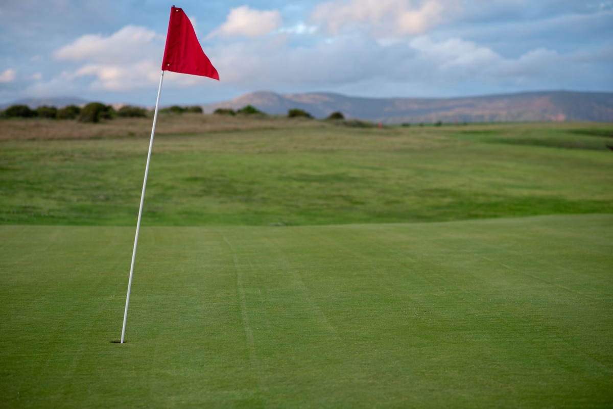 Il celebre Old Course di St Andrews in Scozia