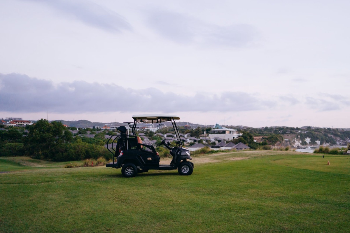 Resort golf course American West