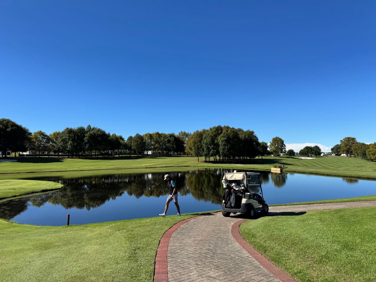 Jeju Golf Course with Water Features