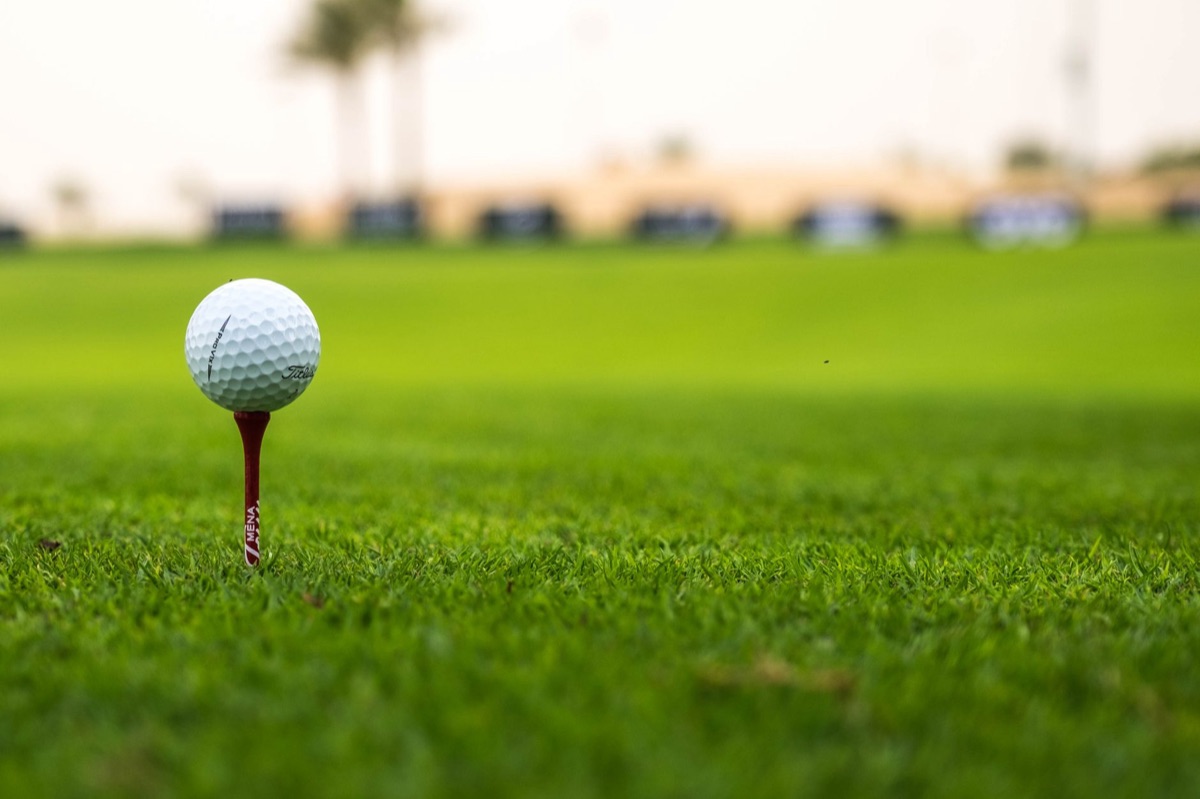 Golf course reservation process