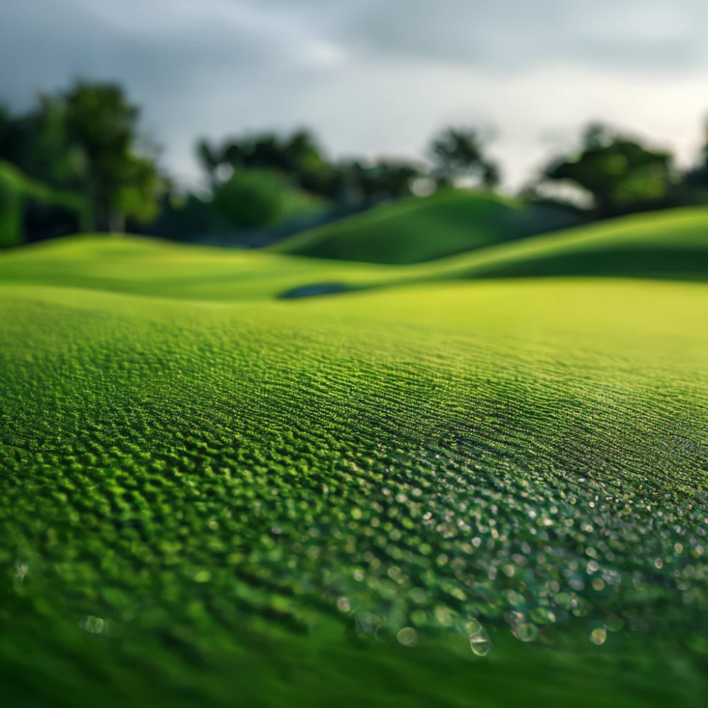Fairway d'un course de golf